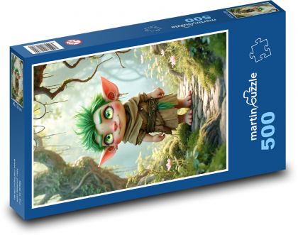 Troll - Puzzle 500 dílků, rozměr 46x30 cm