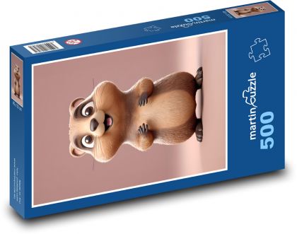Murmeltier - Puzzle - 500 Teile