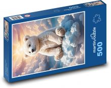 Medvídek na obláčku Puzzle 500 - 46x30 cm