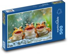 Kamarádky žáby Puzzle 500 - 46x30 cm