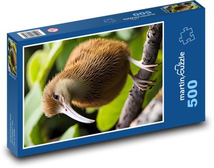 Pták kiwi - Puzzle 500 dílků, rozměr 46x30 cm