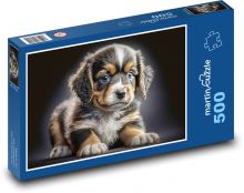 Puppy Puzzle of 500 pieces - 46 x 30 cm 