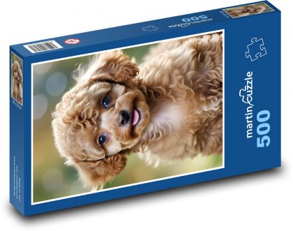 Pudel - Welpe - Puzzle - 500 Teile