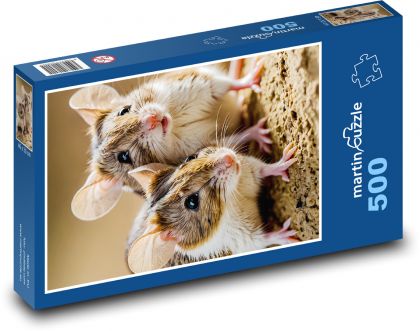 Myši - puzzle 500 dílků