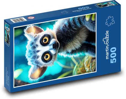 Urocze zwierzątko domowe - Puzzle 500 elementów, rozmiar 46x30 cm