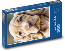 Dog - Cocker Spaniel Puzzle of 500 pieces - 46 x 30 cm