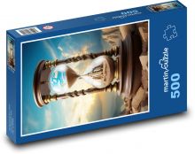 Hourglass Puzzle of 500 pieces - 46 x 30 cm 