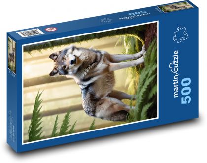 Vlk v lese - puzzle 500 dílků