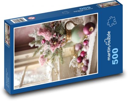 Weihnachtsdekorationen - Puzzle - 500 Teile