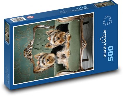 Dog - Terrier - Puzzle of 500 pieces, size 46x30 cm 