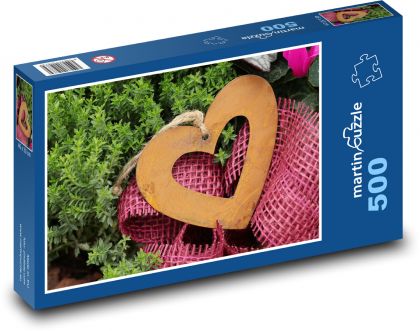 Herzen zum Valentinstag - Puzzle - 500 Teile