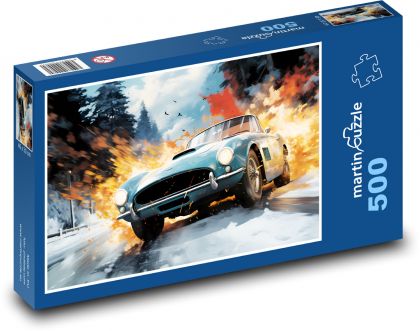 Auto fantasy - Puzzle 500 dielikov, rozmer 46x30 cm 