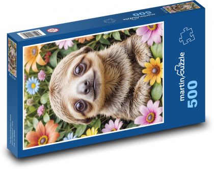 Leňochod - Puzzle 500 dielikov, rozmer 46x30 cm 