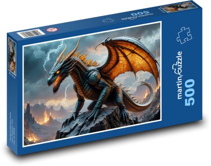 Drache - Puzzle - 500 Teile