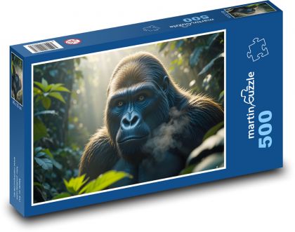 Affe - Gorilla - Puzzle - 500 Teile