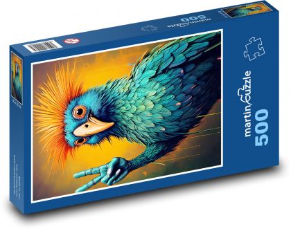 Vogel - Papagei - Puzzle - 500 Teile