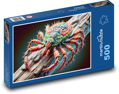 Mimozemský pavouk - puzzle 500 dílků