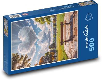 Walentynki - Puzzle 500 elementów, rozmiar 46x30 cm