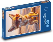 Lis w okularach Puzzle 500 elementów - 46x30 cm
