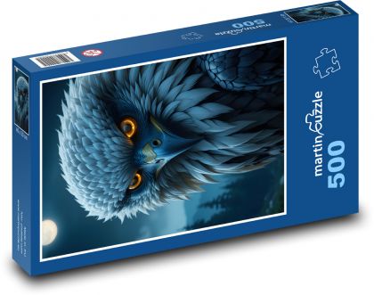 Jestřáb - puzzle 500 dílků