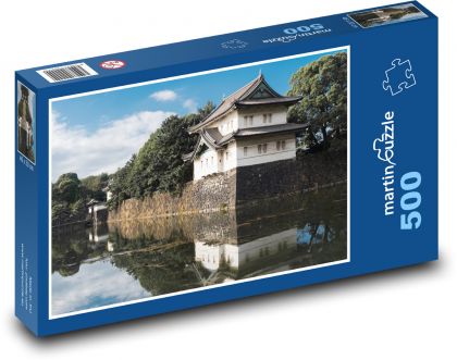 Císařský palác - Tokio - Puzzle 500 dílků, rozměr 46x30 cm
