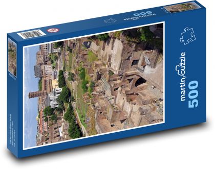 Rome - Italy - Puzzle of 500 pieces, size 46x30 cm 