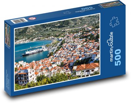 Grecja - Skopelos - Puzzle 500 elementów, rozmiar 46x30 cm