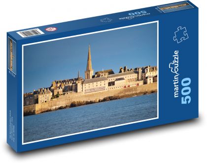 Küstenstadt - Puzzle - 500 Teile