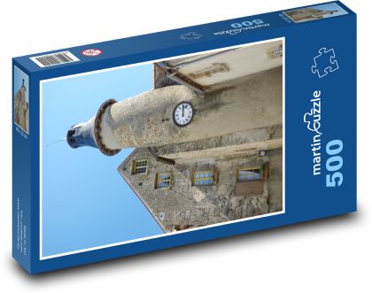 Hodinová veža - Francúzsko - Puzzle 500 dielikov, rozmer 46x30 cm 