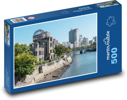 Hiroshima - Peace Memorial - Puzzle of 500 pieces, size 46x30 cm 