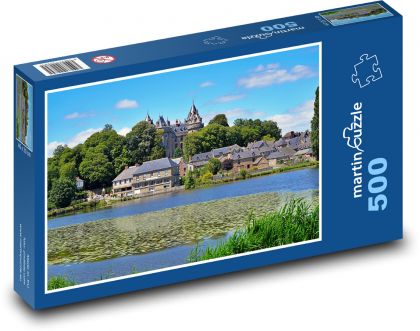 Zamek Combourg - Francja - Puzzle 500 elementów, rozmiar 46x30 cm