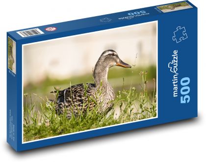 Duck - Puzzle of 500 pieces, size 46x30 cm 