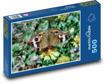 Ein Schmetterling. - Puzzle - 500 Teile