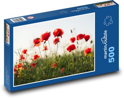 Mohnblumen - Puzzle - 500 Teile