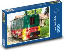 Železnice, lokomotiva Puzzle 500 - 46x30 cm
