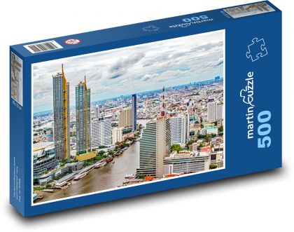 Bangkok - Tajlandia, miasto - Puzzle 500 elementów, rozmiar 46x30 cm
