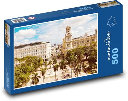 Havana - Kuba - Puzzle 500 dielikov, rozmer 46x30 cm 