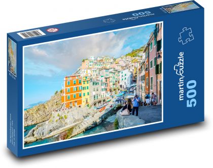 Cinque Terre - Taliansko - Puzzle 500 dielikov, rozmer 46x30 cm 