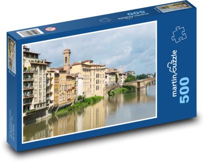 Ein Fluss in Florenz - Puzzle - 500 Teile