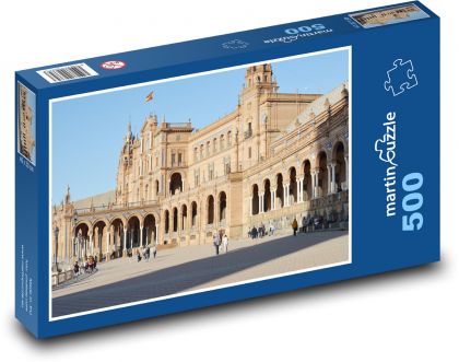 Sevilla - náměstí, Španělsko - puzzle 500 dílků