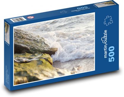 Wellen an der Küste - Puzzle - 500 Teile
