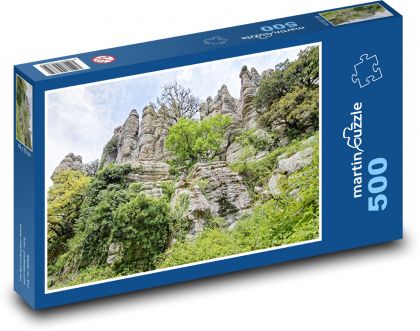 Prowincja Malaga - Hiszpania - Puzzle 500 elementów, rozmiar 46x30 cm