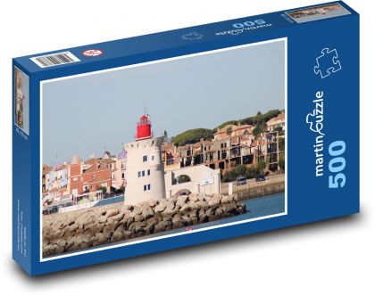 Leuchtturm - Hafen - Puzzle - 500 Teile
