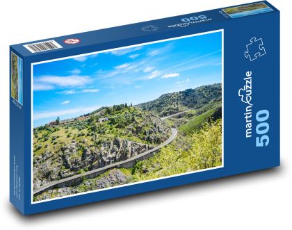 Horská cesta - Toledo - Puzzle 500 dielikov, rozmer 46x30 cm 