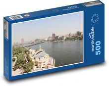 Káhira - Nil Puzzle 500 dílků - 46 x 30 cm