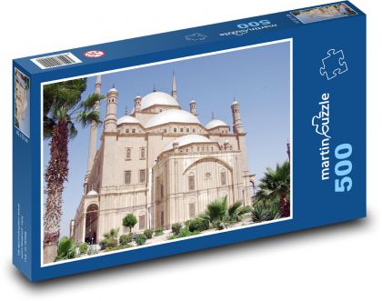 Mešita - Egypt - Puzzle 500 dielikov, rozmer 46x30 cm 