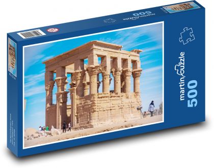 Philae Temple - Egypt - Puzzle of 500 pieces, size 46x30 cm 