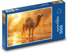 Wielbłąd Puzzle 500 elementów - 46x30 cm