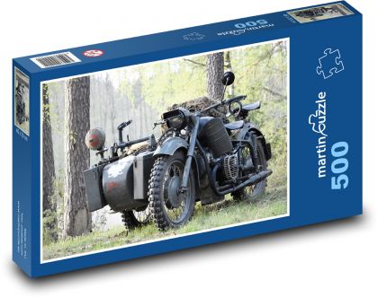 Motorrad trifft sich - Puzzle - 500 Teile