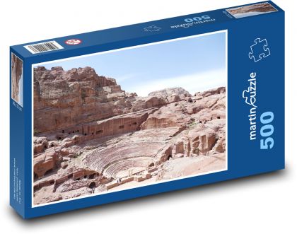 Petra - Jordania - Puzzle 500 elementów, rozmiar 46x30 cm